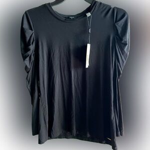 NWT T. Tahari long sleeve with puff shoulders